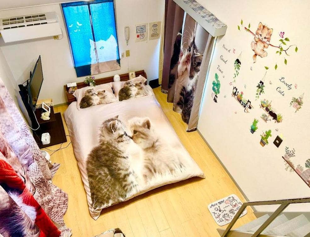 Tokyo Shibuya Shinjyuku Cat House ! Lejlighed Eksteriør billede